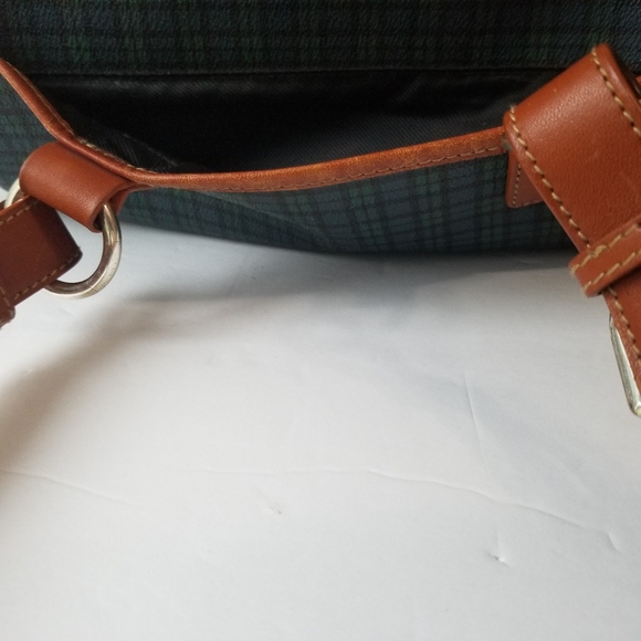 Vintage Ralph Lauren Plaid Barrel Purse - Picture 6 of 16